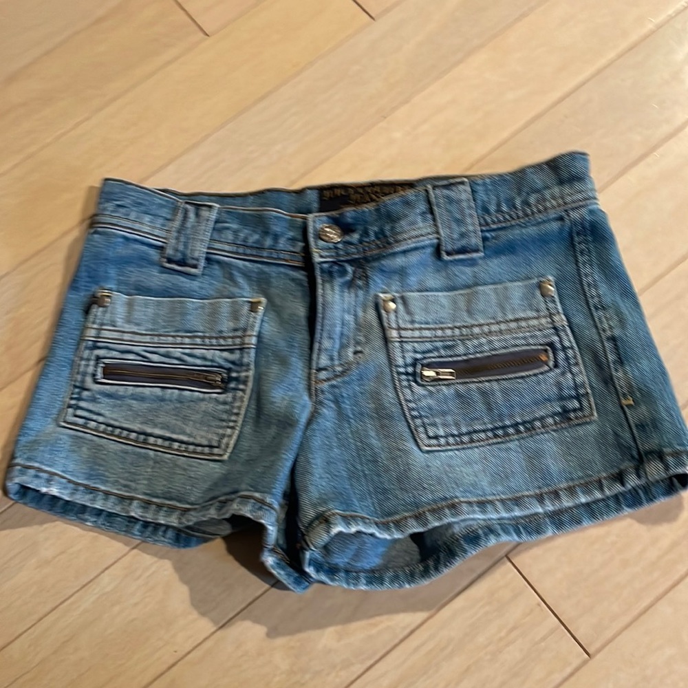 Juicy couture jean shorts size P